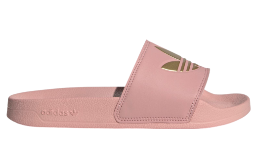 Sandalia adidas Adilette Lite malva y oro