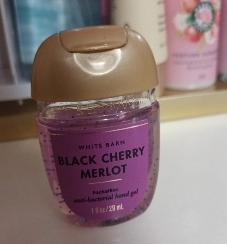 Gel antibacterial PocketBac Black Cherry Merlot