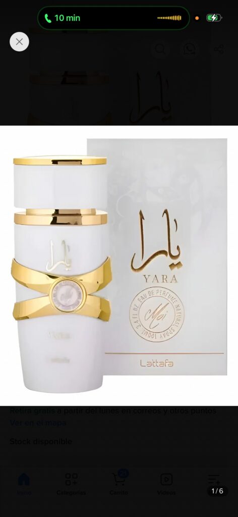 Perfume Lattafa Yara Moi