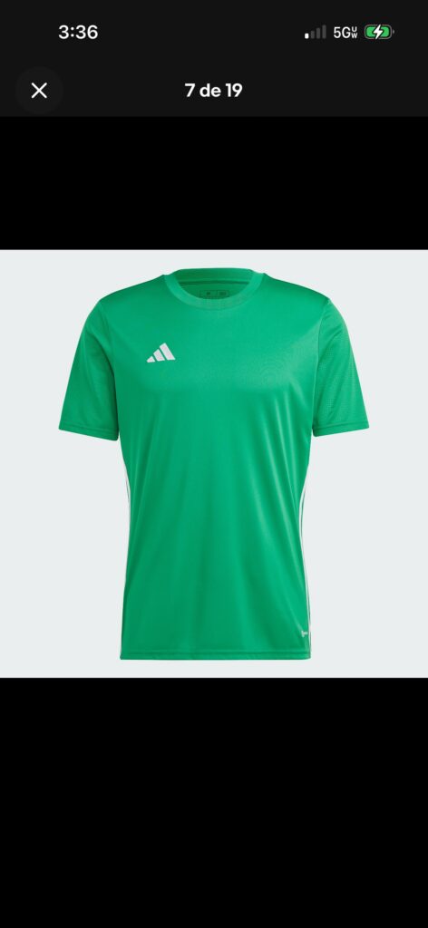 Playera adidas verde 2