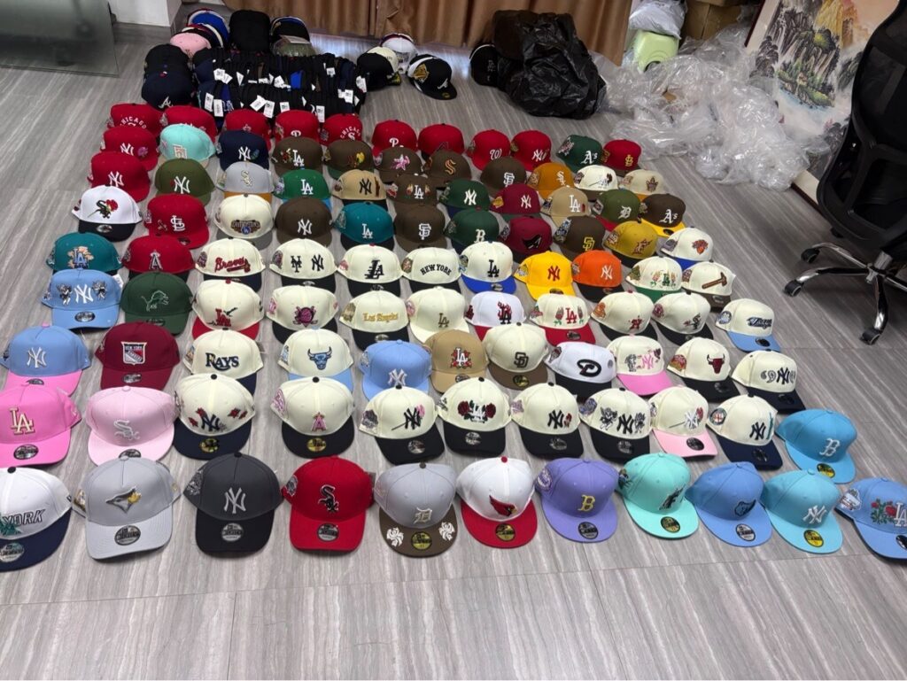 Gorras de equipos de béisbol, varios modelos y colores