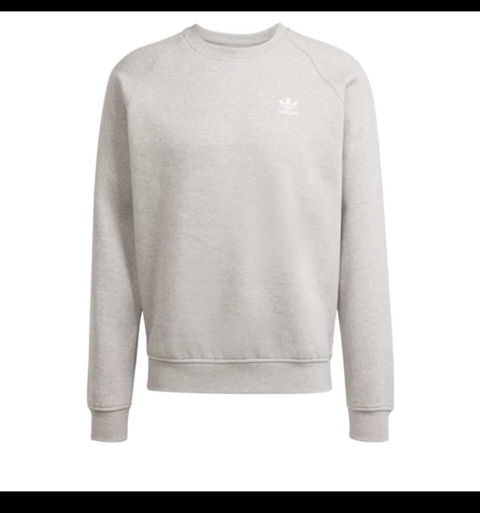 Sudadera adidas gris