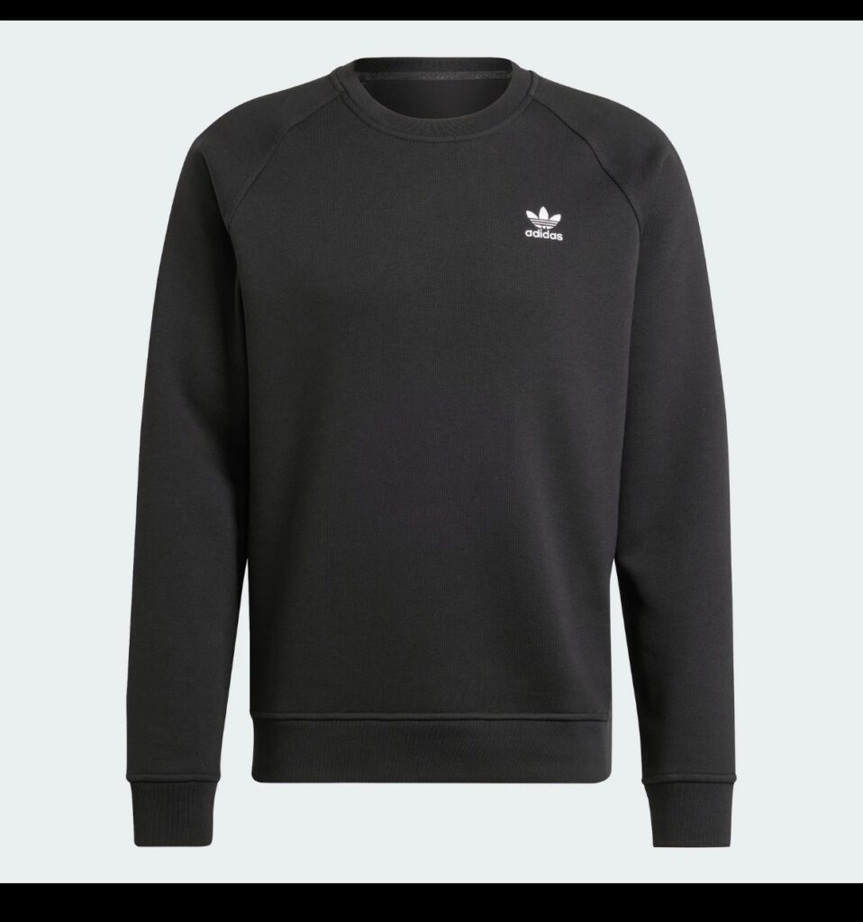 Sudadera adidas negra